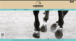 Desktop Screenshot of caballosargentina.com.ar